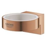 Casa si Gradina - Sanitare - Suporturi si accesorii baie - Suporturi baie - Suport Grohe 41027DL0, Selection, montare pe perete, fixare ascunsa, mat, cupru - Infinity.ro