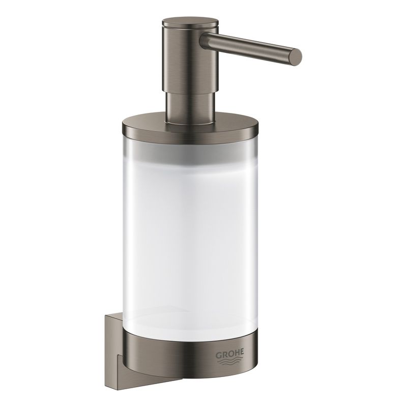 Casa si Gradina - Sanitare - Suporturi si accesorii baie - Suporturi baie - Suport Grohe 41027AL0, Selection, montare pe perete, fixare ascunsa, mat, grafit - Infinity.ro