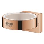 Casa si Gradina - Sanitare - Suporturi si accesorii baie - Suporturi baie - Suport Grohe 41027DA0, Selection, montare pe perete, fixare ascunsa, lucios, cupru - Infinity.ro