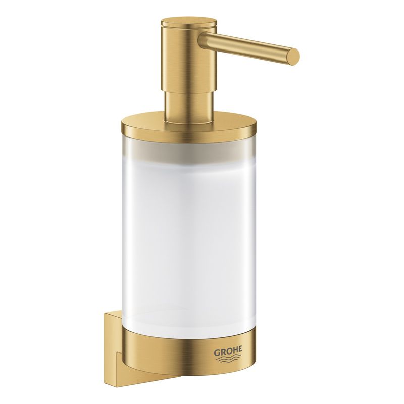 Casa si Gradina - Sanitare - Suporturi si accesorii baie - Suporturi baie - Suport Grohe 41027GN0, Selection, montare pe perete, fixare ascunsa, mat, auriu - Infinity.ro