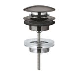 Casa si Gradina - Sanitare - Chiuveta bucatarie si accesorii - Accesorii chiuvete - Ventil push to open Grohe 65807A00, G1 1/4'', lucios, grafit - Infinity.ro