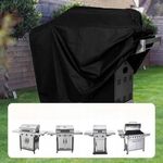 Casa si Gradina - Gradina si terasa - Gratare si accesorii - Accesorii gratare - Husa de protectie pentru gratar, tesatura oxford impermeabila, protectie UV, 145x61x117 cm, negru - Infinity.ro