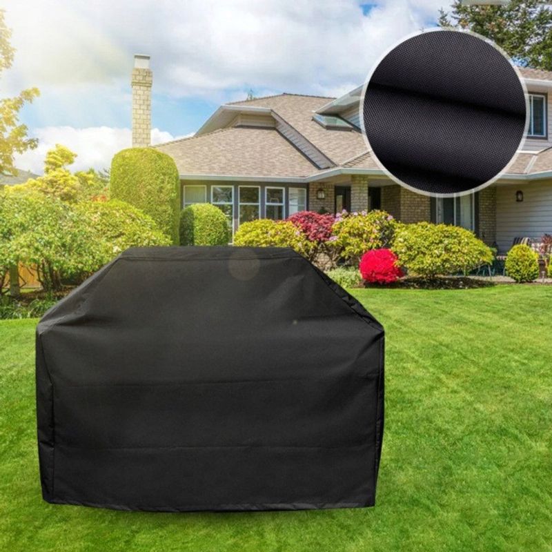 Casa si Gradina - Gradina si terasa - Gratare si accesorii - Accesorii gratare - Husa de protectie pentru gratar, tesatura oxford impermeabila, protectie UV, 145x61x117 cm, negru - Infinity.ro