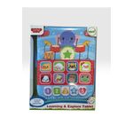 Jucarii, Copii si Bebe - Jucarii si jocuri - Jucarii bebelusi - Jucarii interactive bebelusi - Interactive Sponge Toy for Babies, Animal Sounds and Melodies, Removable and Washable Textile Cover 9 Months+ - Infinity.ro