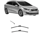 Auto si Moto - Intretinere auto - Stergatoare - Set stergatoare auto KIA CEED Combi Van (CD) 2018-2020, pentru parbriz, Valeo Silencio - Infinity.ro