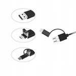 Auto si Moto - Reparatii si depanare - Scule auto - Scule si truse auto - Camera endoscopica MRG M-Y102, IP67, 5 m, 7 mm, USB-C, Android, 6 LED-uri - Infinity.ro