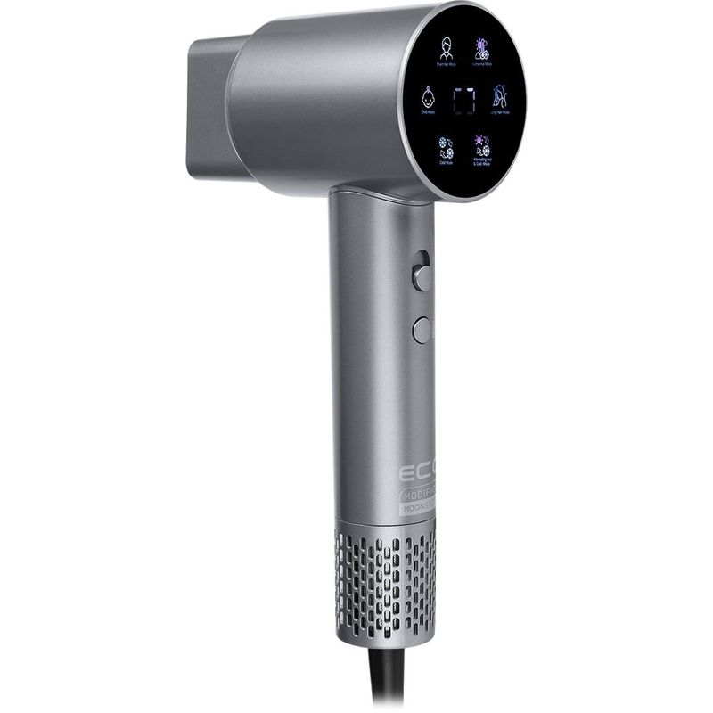 Ingrijire personala si Cosmetice - Aparate & accesorii ingrijire personala - Hair styling - Uscatoare de par - Uscator de par ECG HS 6000AI Sonica Moonstone, 1600W, motor BLDC 110.000 rpm, ionizare, 5 trepte temperatura - Infinity.ro