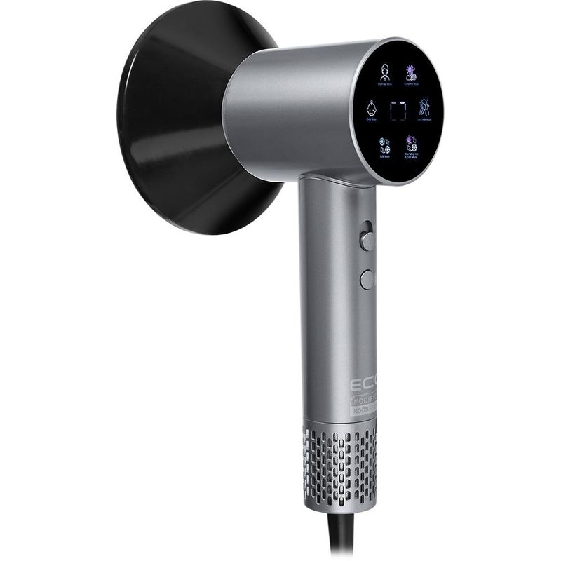 Ingrijire personala si Cosmetice - Aparate & accesorii ingrijire personala - Hair styling - Uscatoare de par - Uscator de par ECG HS 6000AI Sonica Moonstone, 1600W, motor BLDC 110.000 rpm, ionizare, 5 trepte temperatura - Infinity.ro