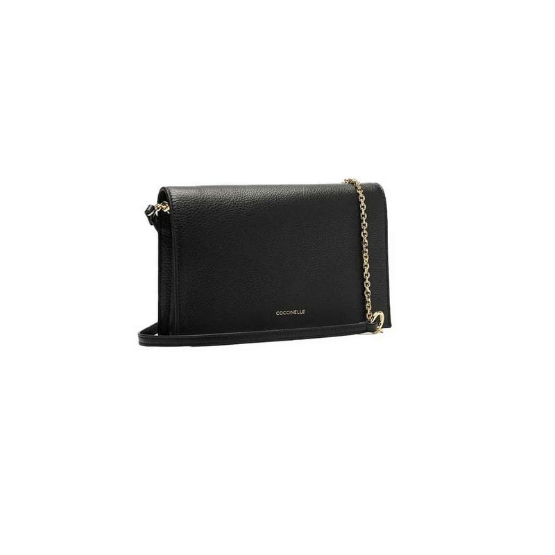 Fashion, accesorii si bijuterii - Femei - Accesorii femei - Genti si rucsacuri femei - Poseta dama Coccinelle E5S00550201 negru - Infinity.ro