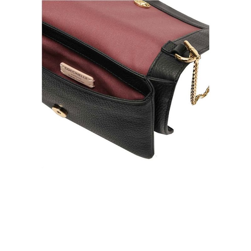 Fashion, accesorii si bijuterii - Femei - Accesorii femei - Genti si rucsacuri femei - Poseta dama Coccinelle E5S00550201 negru - Infinity.ro