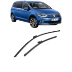 Auto si Moto - Intretinere auto - Stergatoare - Set stergatoare auto Volkswagen TOURAN (5T1) 2015-2022, pentru parbriz, Valeo Silencio - Infinity.ro
