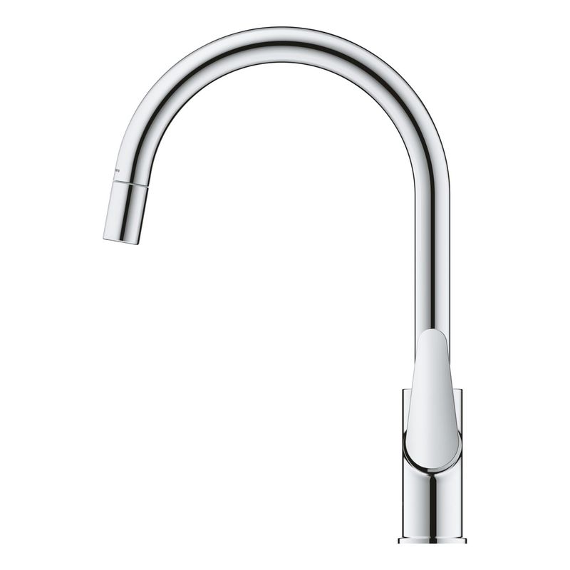 Casa si Gradina - Sanitare - Chiuveta bucatarie si accesorii - Baterii bucatarie - Baterie bucatarie Grohe 30547000, 0.8 bar, 357 mm, 215 mm, 1 orificii instalare, 1 sprayuri, 120 unghi pivotare, Crom - Infinity.ro