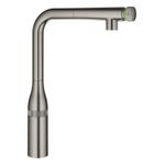 Casa si Gradina - Sanitare - Chiuveta bucatarie si accesorii - Baterii bucatarie - Baterie bucatarie Grohe 30444AL0, 1 bar, 366 mm, 199 mm, 1 orificii instalare, 1 sprayuri, 180 unghi pivotare, Grafit - Infinity.ro