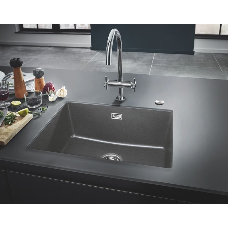 Casa si Gradina - Sanitare - Chiuveta bucatarie si accesorii - Baterii bucatarie - Baterie de bucatarie Grohe 30362000, 1 bar, 386 mm, 221 mm, 1 orificii instalare, 1 sprayuri, 360 unghi pivotare, Crom - Infinity.ro