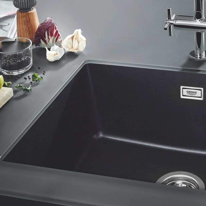 Casa si Gradina - Sanitare - Chiuveta bucatarie si accesorii - Baterii bucatarie - Baterie de bucatarie Grohe 30362000, 1 bar, 386 mm, 221 mm, 1 orificii instalare, 1 sprayuri, 360 unghi pivotare, Crom - Infinity.ro