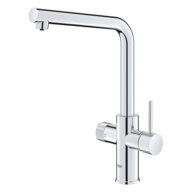 Casa si Gradina - Sanitare - Chiuveta bucatarie si accesorii - Baterii bucatarie - Baterie bucatarie Grohe 30600000, 1 bar, 367 mm, 223 mm, 1 orificii instalare, 2 sprayuri, 180 unghi pivotare, Crom - Infinity.ro
