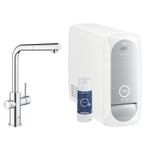 Casa si Gradina - Sanitare - Chiuveta bucatarie si accesorii - Baterii bucatarie - Baterie bucatarie Grohe 31927001, 1 bar, 378 mm, 221 mm, 1 orificii instalare, 3 sprayuri, 180 unghi pivotare, Crom - Infinity.ro