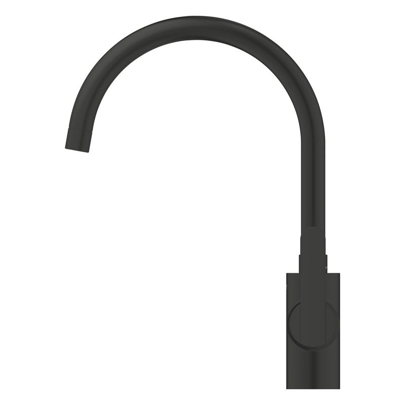 Casa si Gradina - Sanitare - Chiuveta bucatarie si accesorii - Baterii bucatarie - Baterie bucatarie Grohe 314942431, 0.6 bar, 353 mm, 224 mm, 1 orificii instalare, 1 sprayuri, 150 unghi pivotare, Negru - Infinity.ro