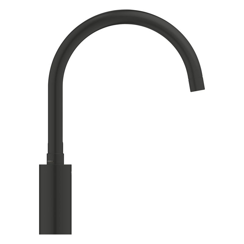 Casa si Gradina - Sanitare - Chiuveta bucatarie si accesorii - Baterii bucatarie - Baterie bucatarie Grohe 314942431, 0.6 bar, 353 mm, 224 mm, 1 orificii instalare, 1 sprayuri, 150 unghi pivotare, Negru - Infinity.ro