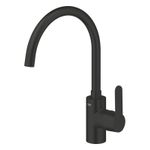 Casa si Gradina - Sanitare - Chiuveta bucatarie si accesorii - Baterii bucatarie - Baterie bucatarie Grohe 314942431, 0.6 bar, 353 mm, 224 mm, 1 orificii instalare, 1 sprayuri, 150 unghi pivotare, Negru - Infinity.ro