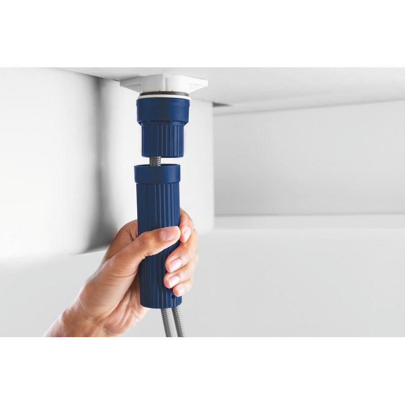 Casa si Gradina - Sanitare - Chiuveta bucatarie si accesorii - Baterii bucatarie - Baterie bucatarie Grohe 32671002, 0.8 bar, 360 mm, 215 mm, 1 orificii instalare, 1 sprayuri, 360 unghi pivotare, Crom - Infinity.ro