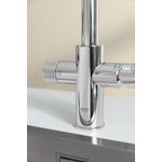 Casa si Gradina - Sanitare - Chiuveta bucatarie si accesorii - Baterii bucatarie - Baterie bucatarie Grohe 30590000, 1 bar, 367 mm, 223 mm, 1 orificii instalare, 2 sprayuri, 180 unghi pivotare, Crom - Infinity.ro