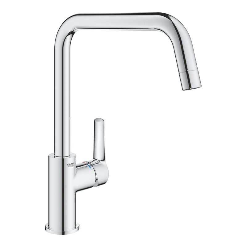 Casa si Gradina - Sanitare - Chiuveta bucatarie si accesorii - Baterii bucatarie - Baterie bucatarie Grohe 1012420000, 0.6 bar, 310 mm, 228 mm, 1 orificii instalare, 1 sprayuri, 150 unghi pivotare, Crom - Infinity.ro
