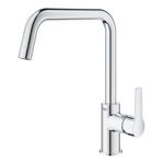 Casa si Gradina - Sanitare - Chiuveta bucatarie si accesorii - Baterii bucatarie - Baterie bucatarie Grohe 1012420000, 0.6 bar, 310 mm, 228 mm, 1 orificii instalare, 1 sprayuri, 150 unghi pivotare, Crom - Infinity.ro