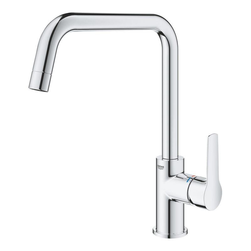 Casa si Gradina - Sanitare - Chiuveta bucatarie si accesorii - Baterii bucatarie - Baterie bucatarie Grohe 1012420000, 0.6 bar, 310 mm, 228 mm, 1 orificii instalare, 1 sprayuri, 150 unghi pivotare, Crom - Infinity.ro