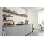 Casa si Gradina - Sanitare - Chiuveta bucatarie si accesorii - Baterii bucatarie - Baterie bucatarie Grohe 305312431, 0.8 bar, 185 mm, 227 mm, 1 orificii instalare, 2 sprayuri, 180 unghi pivotare, Negru - Infinity.ro