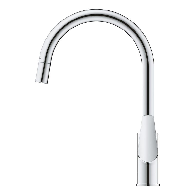 Casa si Gradina - Sanitare - Chiuveta bucatarie si accesorii - Baterii bucatarie - Baterie bucatarie Grohe 30550000, 1 bar, 357 mm, 215 mm, 1 orificii instalare, 1 sprayuri, 180 unghi pivotare, Crom - Infinity.ro