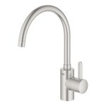 Casa si Gradina - Sanitare - Chiuveta bucatarie si accesorii - Baterii bucatarie - Baterie bucatarie Grohe 30431DC0, 1 bar, 354 mm, 224 mm, 1 orificii instalare, 1 sprayuri, Otel satinat - Infinity.ro