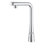 Casa si Gradina - Sanitare - Chiuveta bucatarie si accesorii - Baterii bucatarie - Baterie bucatarie Grohe 31593002, 1 bar, 370 mm, 199 mm, 1 orificii instalare, 2 sprayuri, 140 unghi pivotare, Crom - Infinity.ro