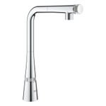 Casa si Gradina - Sanitare - Chiuveta bucatarie si accesorii - Baterii bucatarie - Baterie bucatarie Grohe 31593002, 1 bar, 370 mm, 199 mm, 1 orificii instalare, 2 sprayuri, 140 unghi pivotare, Crom - Infinity.ro