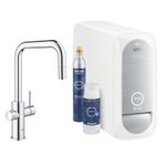 Casa si Gradina - Sanitare - Chiuveta bucatarie si accesorii - Baterii bucatarie - Baterie de bucatarie Grohe 31543000, 1 bar, 393 mm, 224 mm, 1 orificii instalare, 1 sprayuri, 150 unghi pivotare, Crom - Infinity.ro