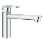 Casa si Gradina - Sanitare - Chiuveta bucatarie si accesorii - Baterii bucatarie - Baterie de bucatarie Grohe 31688000, 1 bar, 193 mm, 222 mm, 1 orificii instalare, 1 sprayuri, 140 unghi pivotare, Crom - Infinity.ro