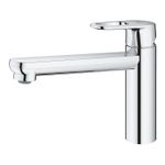Casa si Gradina - Sanitare - Chiuveta bucatarie si accesorii - Baterii bucatarie - Baterie de bucatarie Grohe 31688000, 1 bar, 193 mm, 222 mm, 1 orificii instalare, 1 sprayuri, 140 unghi pivotare, Crom - Infinity.ro