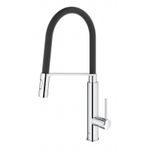 Casa si Gradina - Sanitare - Chiuveta bucatarie si accesorii - Baterii bucatarie - Baterie de bucatarie Grohe 31491000, 1 bar, 510 mm, 235 mm, 1 orificii instalare, 2 sprayuri, 360 unghi pivotare, Crom - Infinity.ro