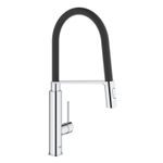Casa si Gradina - Sanitare - Chiuveta bucatarie si accesorii - Baterii bucatarie - Baterie de bucatarie Grohe 31491000, 1 bar, 510 mm, 235 mm, 1 orificii instalare, 2 sprayuri, 360 unghi pivotare, Crom - Infinity.ro