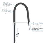 Casa si Gradina - Sanitare - Chiuveta bucatarie si accesorii - Baterii bucatarie - Baterie de bucatarie Grohe 31491000, 1 bar, 510 mm, 235 mm, 1 orificii instalare, 2 sprayuri, 360 unghi pivotare, Crom - Infinity.ro
