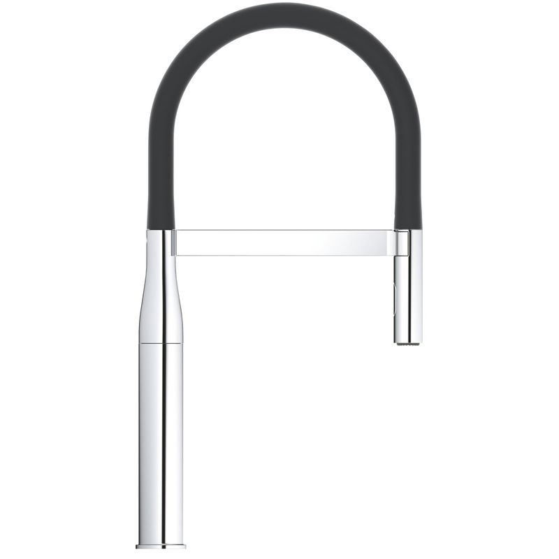 Casa si Gradina - Sanitare - Chiuveta bucatarie si accesorii - Baterii bucatarie - Baterie de bucatarie Grohe 30503000, 1 bar, 530 mm, 240 mm, 1 orificii instalare, 2 sprayuri, 360 unghi pivotare, Crom - Infinity.ro