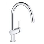 Casa si Gradina - Sanitare - Chiuveta bucatarie si accesorii - Baterii bucatarie - Baterie de bucatarie Grohe 32918000, 1 bar, 360 mm, 215 mm, 1 orificii instalare, 2 sprayuri, 160 unghi pivotare, Crom - Infinity.ro