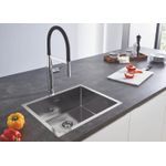 Casa si Gradina - Sanitare - Chiuveta bucatarie si accesorii - Baterii bucatarie - Baterie de bucatarie Grohe 30503000, 1 bar, 530 mm, 240 mm, 1 orificii instalare, 2 sprayuri, 360 unghi pivotare, Crom - Infinity.ro
