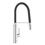 Casa si Gradina - Sanitare - Chiuveta bucatarie si accesorii - Baterii bucatarie - Baterie de bucatarie Grohe 31489000, 1 bar, 510 mm, 235 mm, 1 orificii instalare, 2 sprayuri, 360 unghi pivotare, Crom - Infinity.ro
