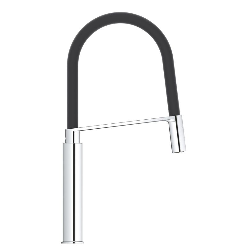 Casa si Gradina - Sanitare - Chiuveta bucatarie si accesorii - Baterii bucatarie - Baterie de bucatarie Grohe 31489000, 1 bar, 510 mm, 235 mm, 1 orificii instalare, 2 sprayuri, 360 unghi pivotare, Crom - Infinity.ro