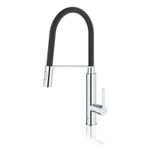 Casa si Gradina - Sanitare - Chiuveta bucatarie si accesorii - Baterii bucatarie - Baterie de bucatarie Grohe 31489000, 1 bar, 510 mm, 235 mm, 1 orificii instalare, 2 sprayuri, 360 unghi pivotare, Crom - Infinity.ro