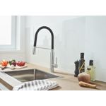 Casa si Gradina - Sanitare - Chiuveta bucatarie si accesorii - Baterii bucatarie - Baterie de bucatarie Grohe 31489000, 1 bar, 510 mm, 235 mm, 1 orificii instalare, 2 sprayuri, 360 unghi pivotare, Crom - Infinity.ro