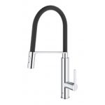 Casa si Gradina - Sanitare - Chiuveta bucatarie si accesorii - Baterii bucatarie - Baterie de bucatarie Grohe 31489000, 1 bar, 510 mm, 235 mm, 1 orificii instalare, 2 sprayuri, 360 unghi pivotare, Crom - Infinity.ro
