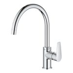 Casa si Gradina - Sanitare - Chiuveta bucatarie si accesorii - Baterii bucatarie - Baterie de bucatarie Grohe 30529001, 1 bar, 332 mm, 223 mm, 1 orificii instalare, 1 sprayuri, 360 unghi pivotare, Crom - Infinity.ro