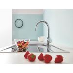 Casa si Gradina - Sanitare - Chiuveta bucatarie si accesorii - Baterii bucatarie - Baterie de bucatarie Grohe 31553001, 1 bar, 332 mm, 223 mm, 1 orificii instalare, 1 sprayuri, 360 unghi pivotare, Crom - Infinity.ro